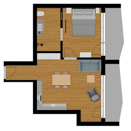 Herzblut Wohlfuehl Appartements Эц Экстерьер фото